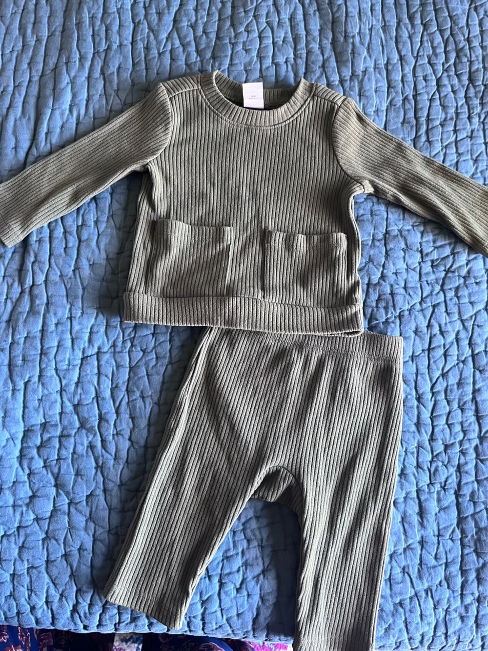 Old Navy Olive Green Two Piece Set